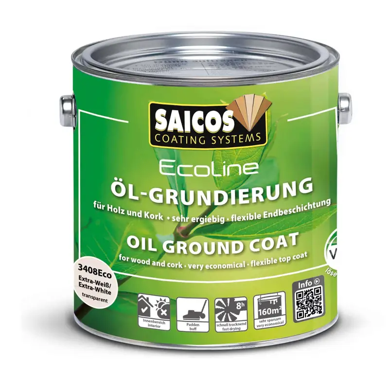 Цветное масло Saicos Ecoline Oil Ground Coat